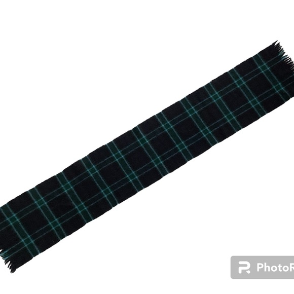 Johnstons of Elgin, Scotland 100% wool scarf. Graham of Monteith tartan plaid. - Picture 7 of 7